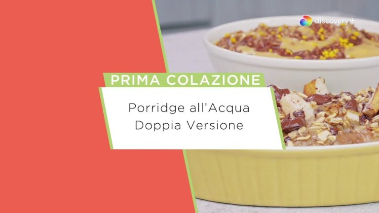 Porridge all’acqua: il modo migliore per prepararlo