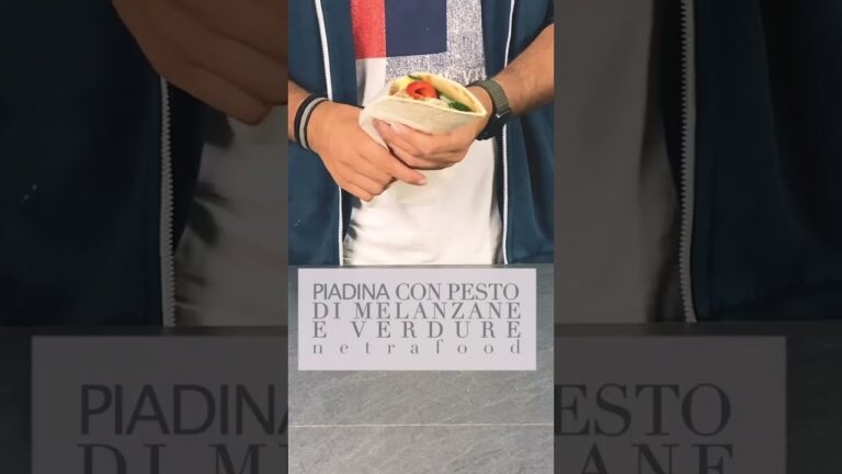 Piadine con Verdure Grigliate: Un’Esplosione di Gusto Mediterraneo