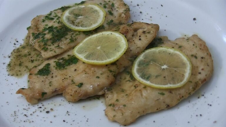 Scaloppine al Limone: Calorie e Benefici Nutrizionali