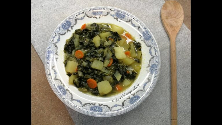 Ricetta veloce: Minestra di bietola e patate