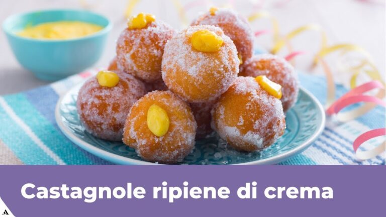 Castagnole Ripiene di Crema Chantilly: Un Dolce Irresistibile
