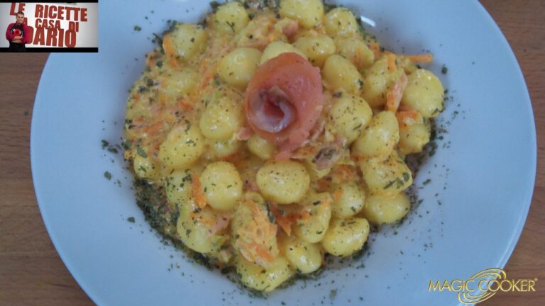 Gnocchi al Salmone e Panna: Un Delizioso Abbinamento Cremoso