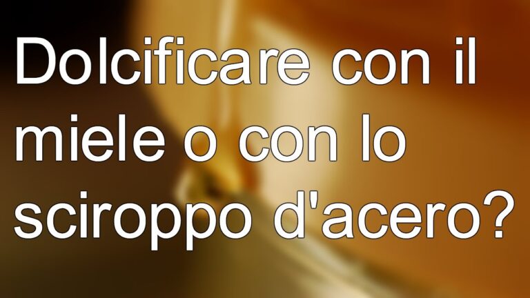 Sciroppo d’Acero: Indice Glicemico e Benefici Nutrizionali
