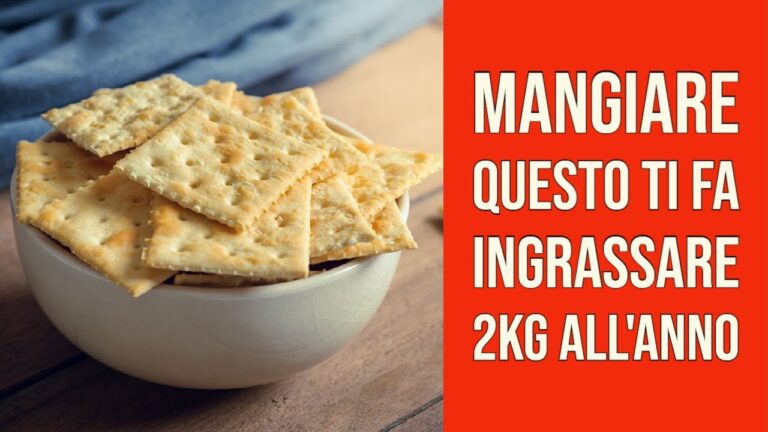 Quantità ottimale di crackers al giorno