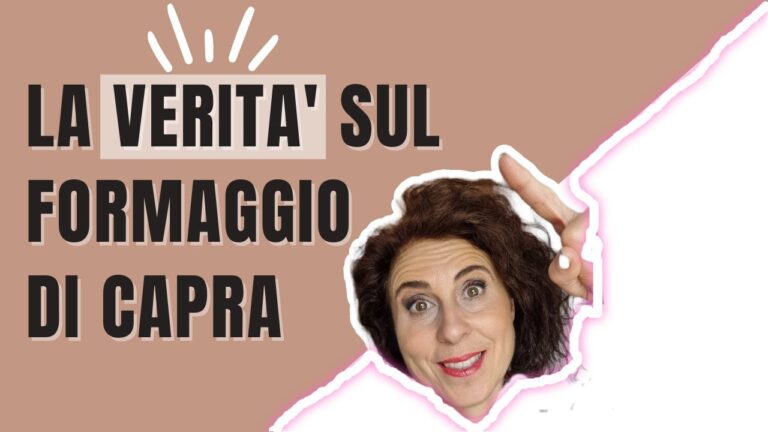 Il Contenuto Calorico del Formaggio Caprino