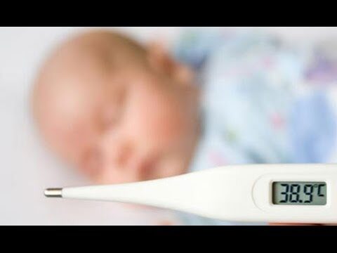 La misurazione della febbre nei neonati