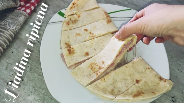 Piadina Cotto e Formaggio: Calorie e Valori Nutrizionali