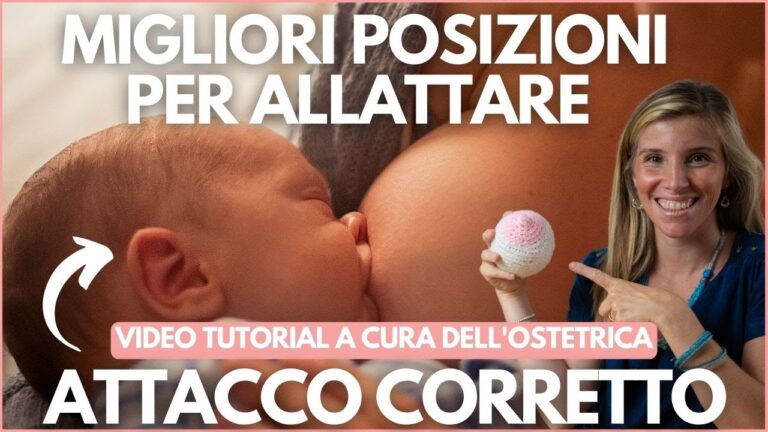 Le Migliori Posizioni per Allattare Comfortevolmente