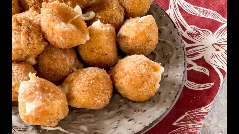 Mozzarelline Impanate Croccanti in Friggitrice ad Aria
