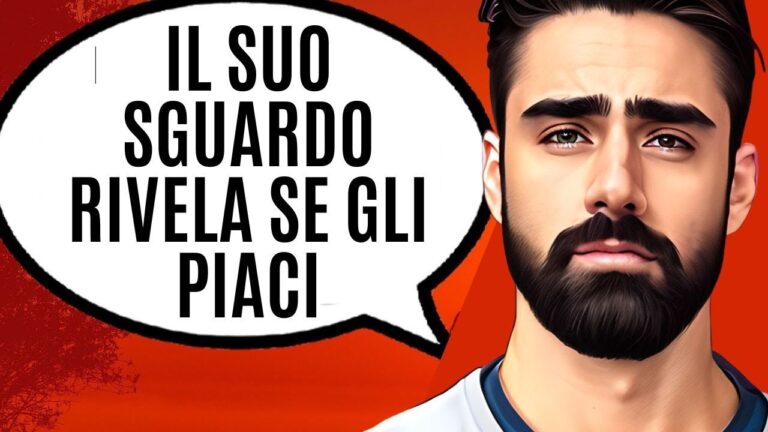 Attrazione reciproca: sguardi tra due persone che si piacciono