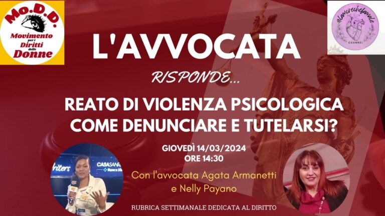 Violenza Psicologica: Un Grave Reato da Combattere