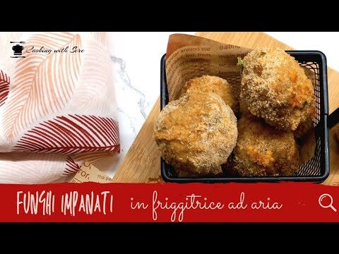 Funghi Pleurotus Croccanti in Friggitrice ad Aria