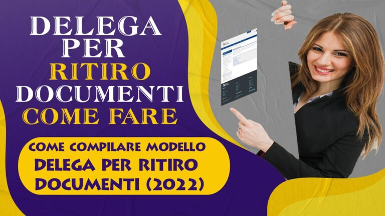 La guida definitiva alla delega al ritiro di documenti