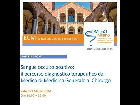Sangue occulto nelle feci: positivo in 1 su 3