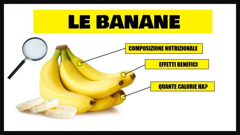 Scopri il Valore Nutrizionale della Banana
