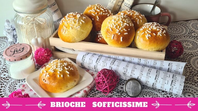 Ricette di brioches vuote a basso contenuto calorico