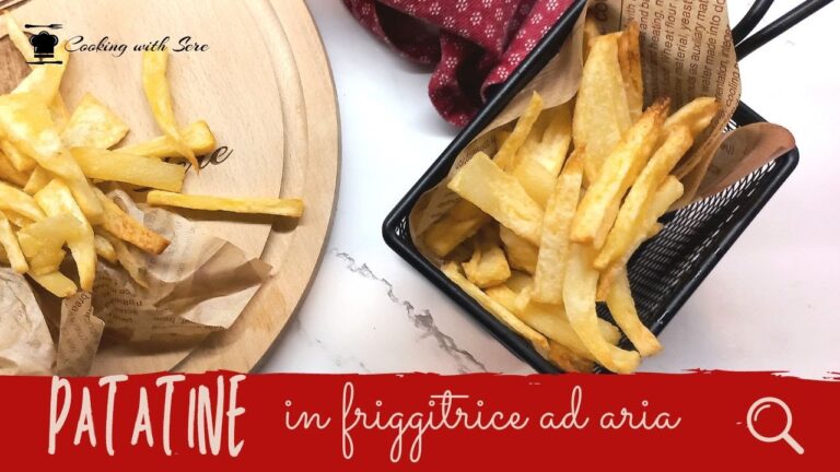 Patatine Fresche: Il Segreto della Friggitrice ad Aria