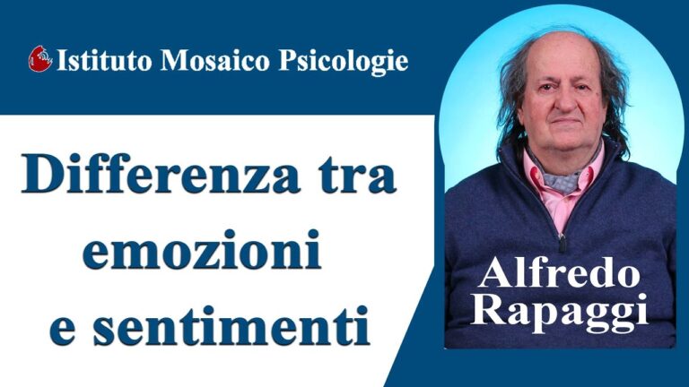 La differenza tra emozione e sentimento