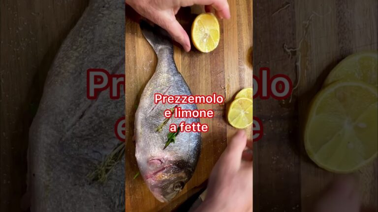 Orata al Forno: Calorie e Valori Nutrizionali