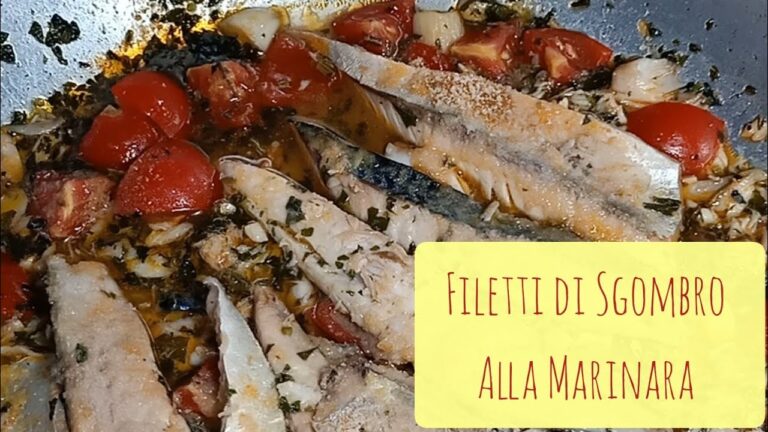 Delizioso Filetto di Sgombro alla Siciliana: Ricetta e Segreti