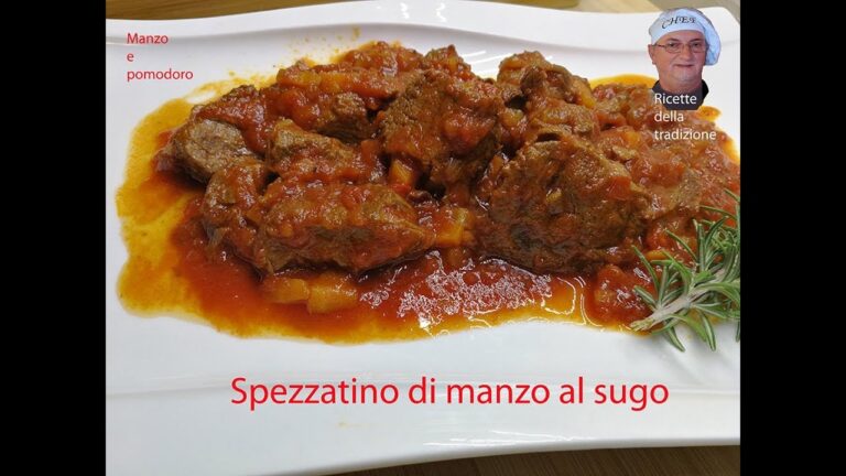 Spezzatino di Vitellone al Sugo: Tradizione e Gusto in Tavola