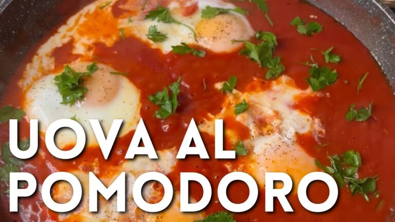 Uova al Pomodoro e Cipolla: Un Piatto Semplice e Gustoso