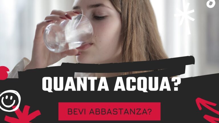 Calorie dell’acqua: tutto ciò che devi sapere