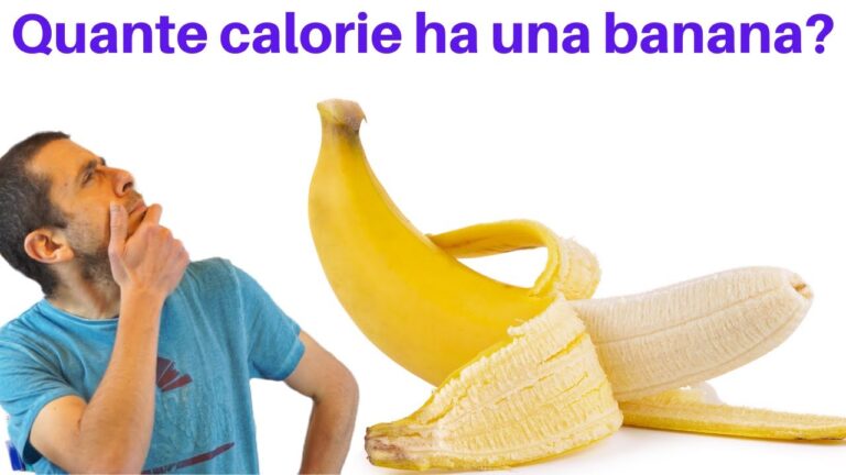 Benefici delle Calorie nella Banana Matura