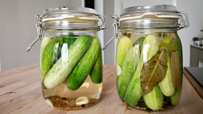 Cetriolini Sott’Aceto: Calorie e Benefici Nutrizionali