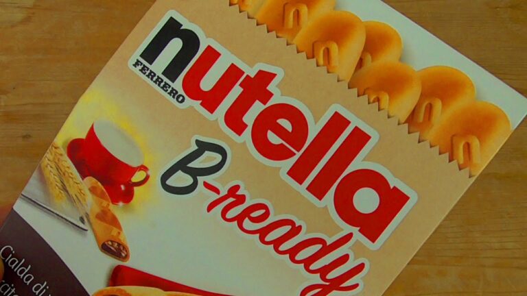 Calorie del Nutella B-Ready: Analisi e Confronto