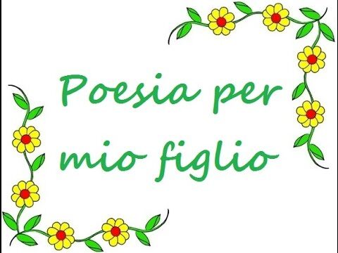 Emozioni e legami: Poesia su un figlio