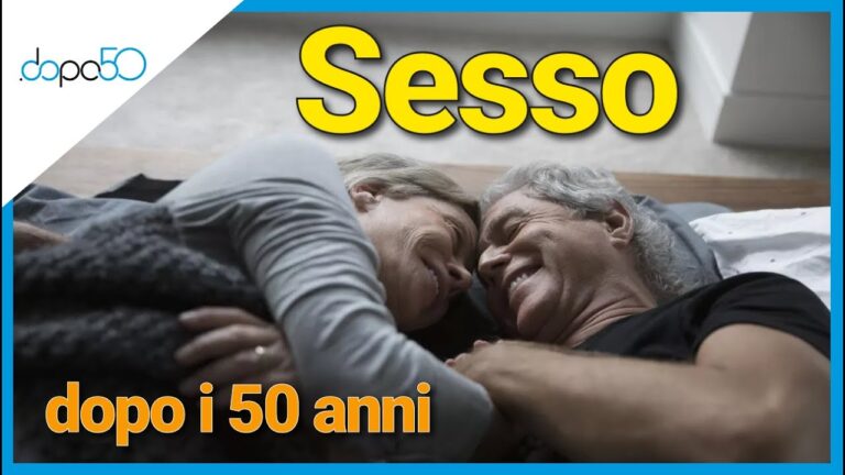La frequenza dei rapporti sessuali dopo i 50 anni