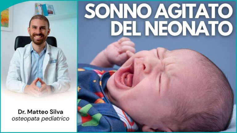 Perché il neonato piange nel sonno?