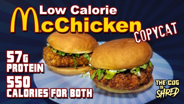 Calorie del McChicken: Scopri il Contenuto Nutriente