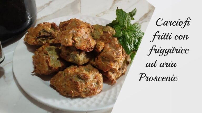 Carciofi Pastellati: Ricetta Facile con Friggitrice ad Aria