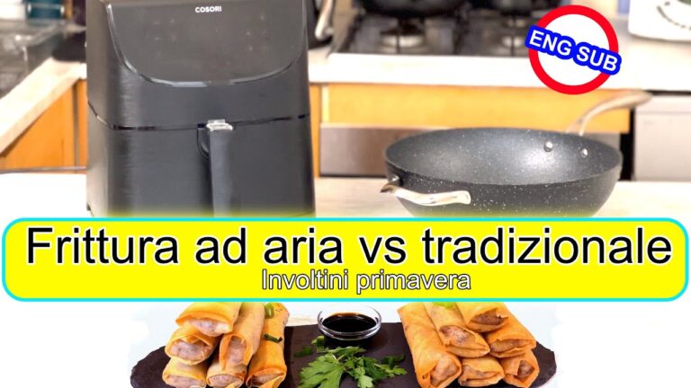 Involtini Primavera Surgelati: Gustosi e Leggeri in Friggitrice ad Aria