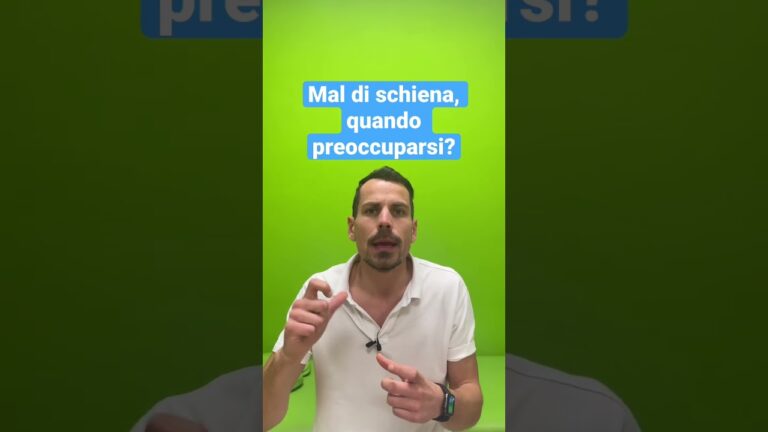 Mal di Schiena Notturno: Possibile Legame con Tumore