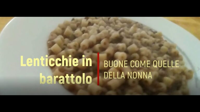 Lenticchie Valfrutta: Praticità e Gusto in Vetro