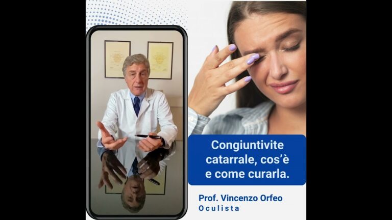 Congiuntivite catarrale: cause, sintomi e trattamenti