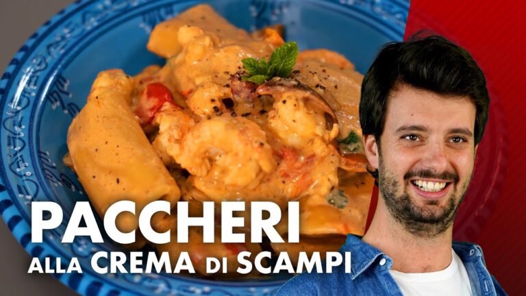 Rigatoni agli Scampi con Panna: Un Delizioso Abbinamento di Sapori