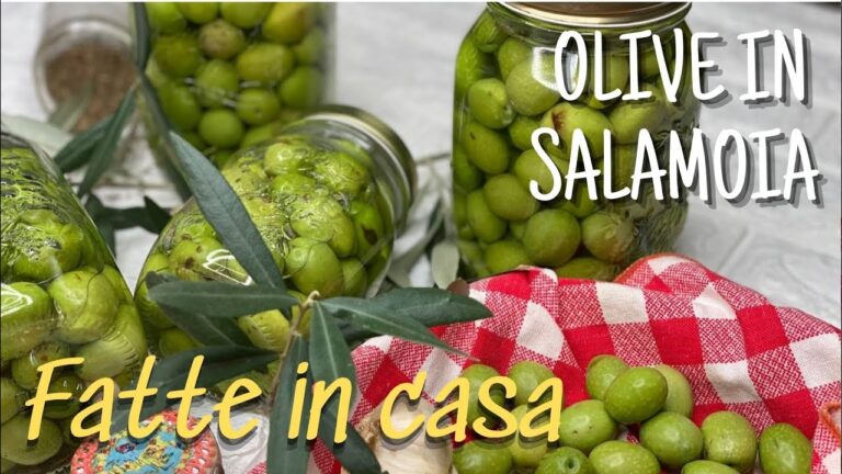 Olive in Salamoia: Tradizione Calabrese e Ricette Autentiche