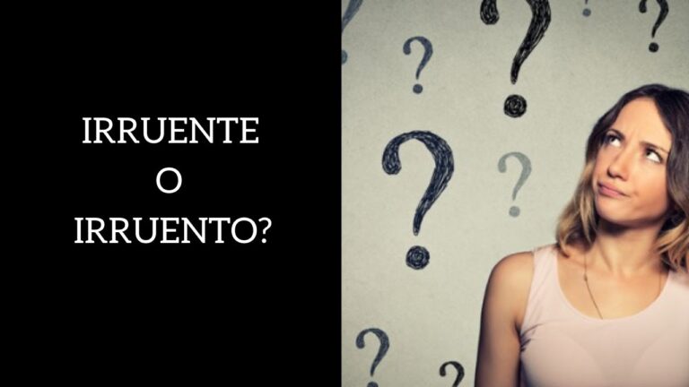 Irruente o Irruento: Quale Termini Usare?