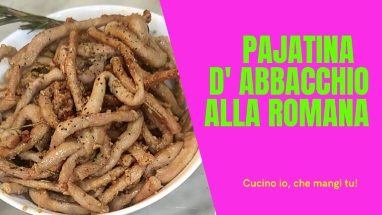 Pajata di Agnello: Tradizione e Gusto della Cucina Italiana