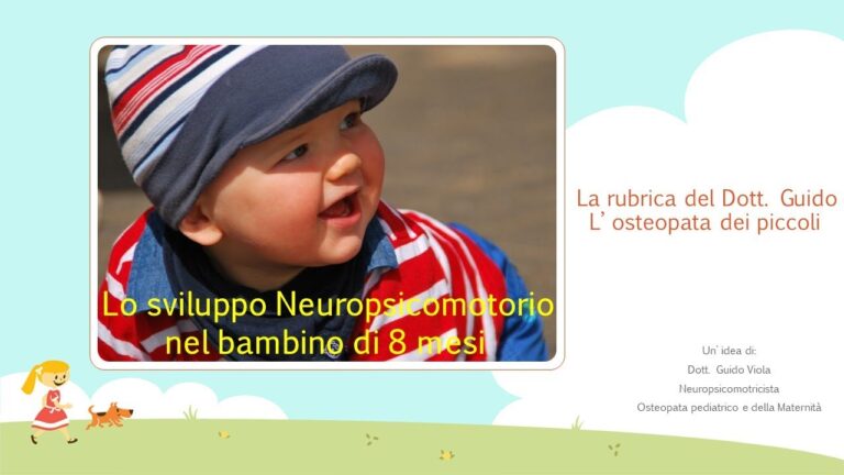 Sviluppo Psicotorio del Neonato a 8 Mesi