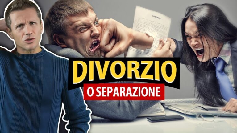 Divorziare o Restare Separati: Cosa Conviene?