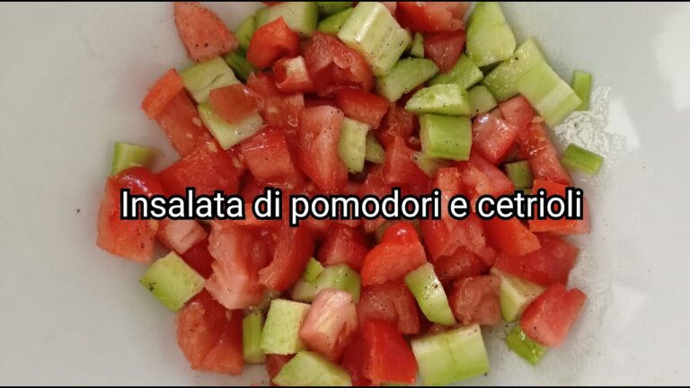 Insalata Mista con Pomodori: Calorie e Benefici