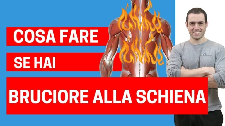 Bruciore Dietro la Schiena: Cause e Rimedi Efficaci