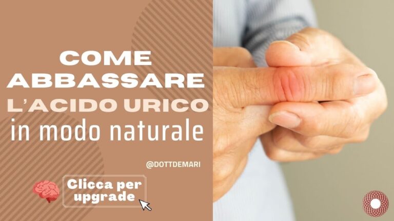 Eliminare l’Acido Urico Naturalmente e Velocemente