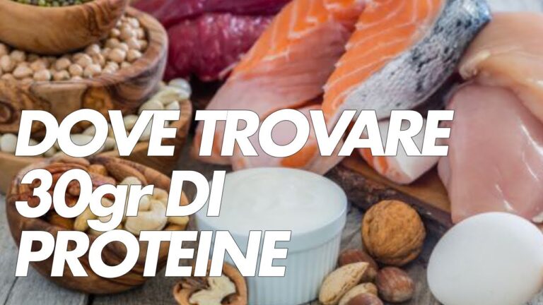Tabella dei Alimenti Proteici Essenziali