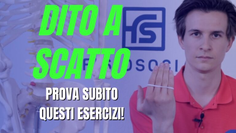 Esercizi Efficaci per il Dito a Scatto